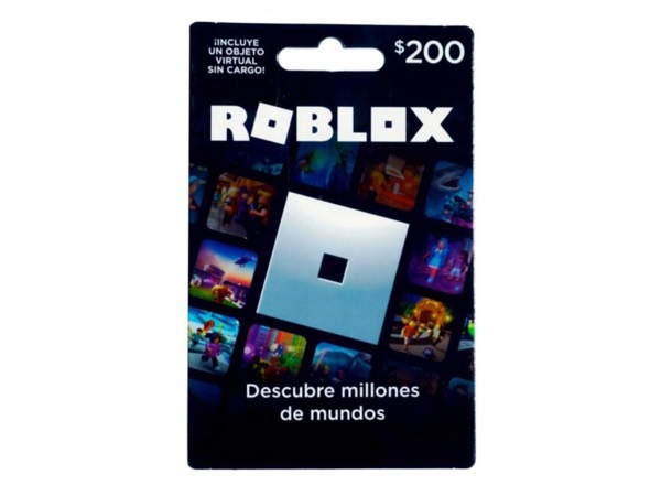 Tarjeta de prepago Roblox